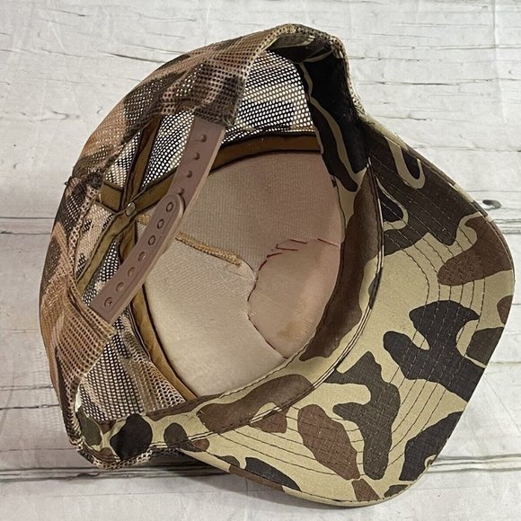 Vtg North American Hunting Club Member Patch Snapback Mesh Hat - Camo - Picture 3 of 4